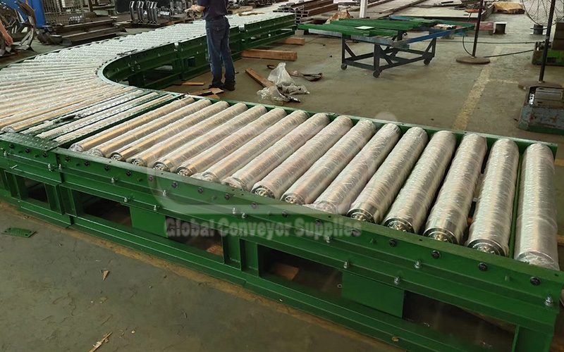 Roller Conveyor System Design packaging line