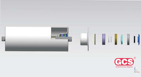 I-Conveyor Transport Carrier Steel Roller Idler