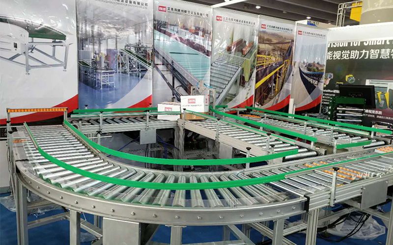 Roller Conveyor System Design შეფუთვის ხაზი