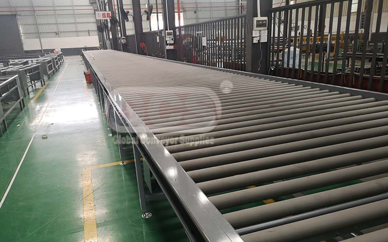 Roller Conveyor System Design packaging line