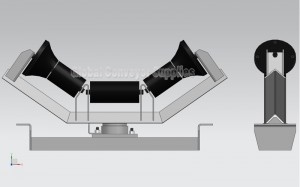 Roller Conveyor System Design -pakkauslinja