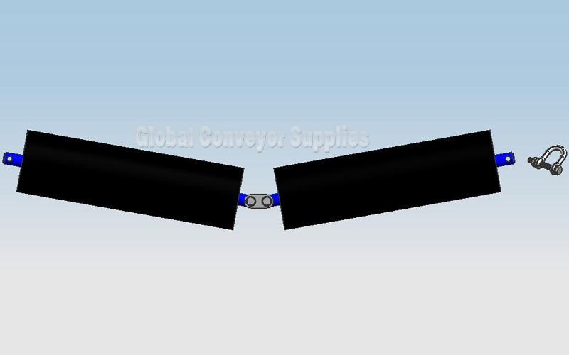 Mohala oa ho paka oa Roller Conveyor System Design