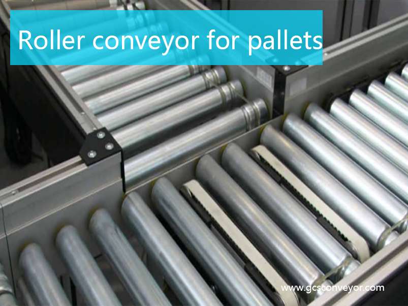 Roller conveyor for pallets 2