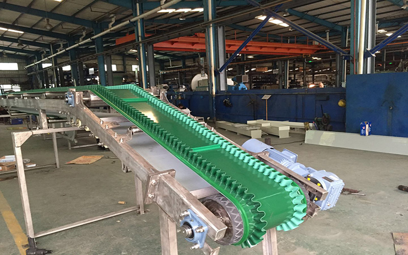 ripple flange belt conveyor(1)